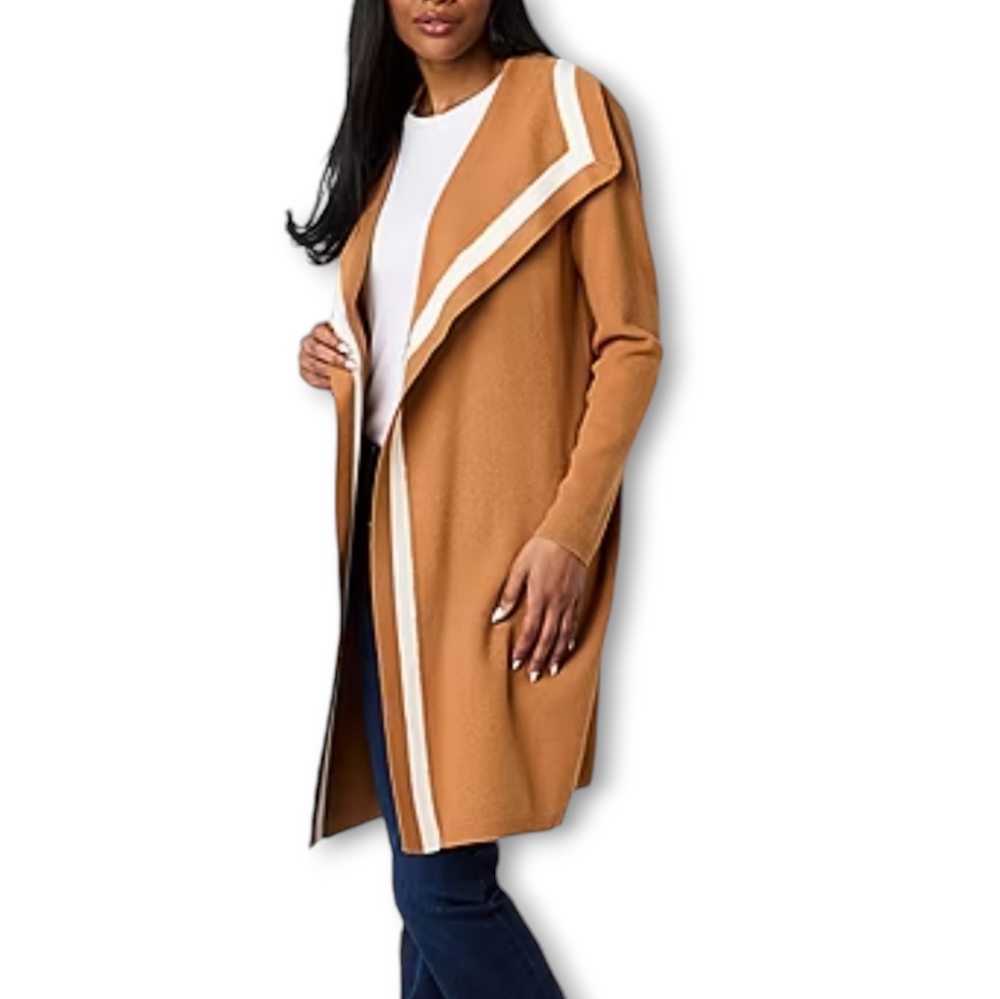 LIZ CLAIBORNE Women's Open Front Cardigan